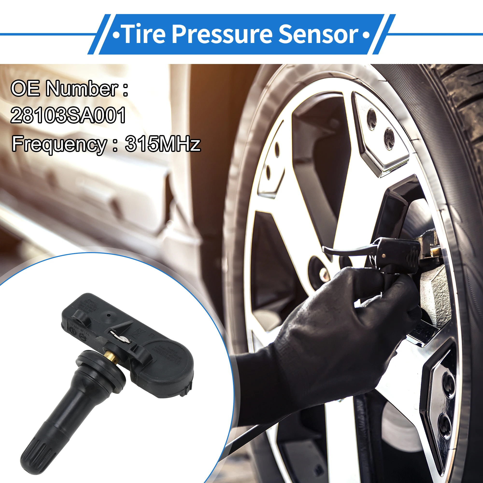 

Датчик давления в шинах Motoforti, датчик TPMS No 28103SA001 для Subaru Legacy 2008-2017