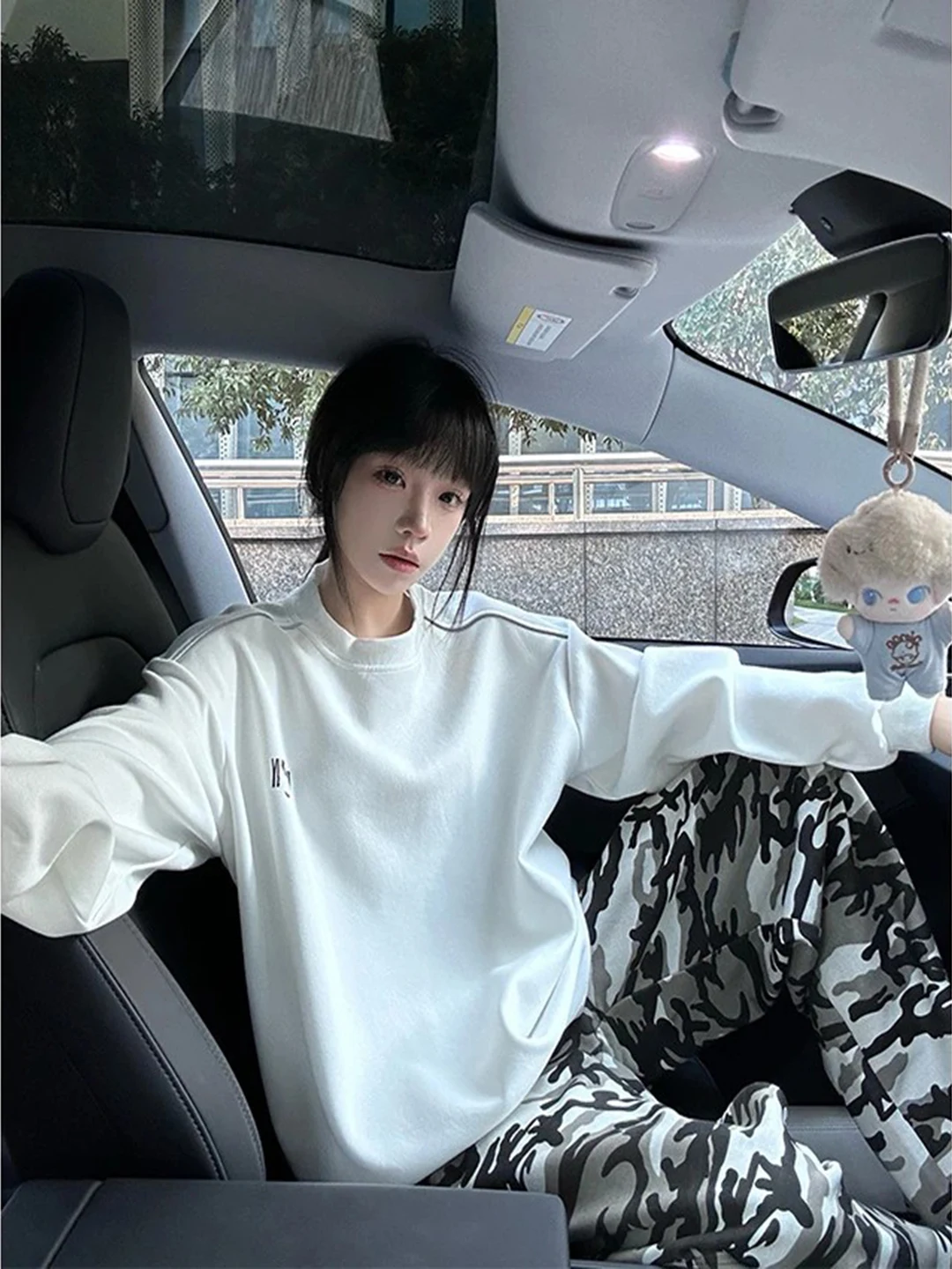 

Мужская толстовка оверсайз с принтом «Дьявольские буквы», свободного кроя, с длинными рукавами, в стиле хип-хоп, со спущенным плечом, повседневная, удобная, дышащая, стритстайл