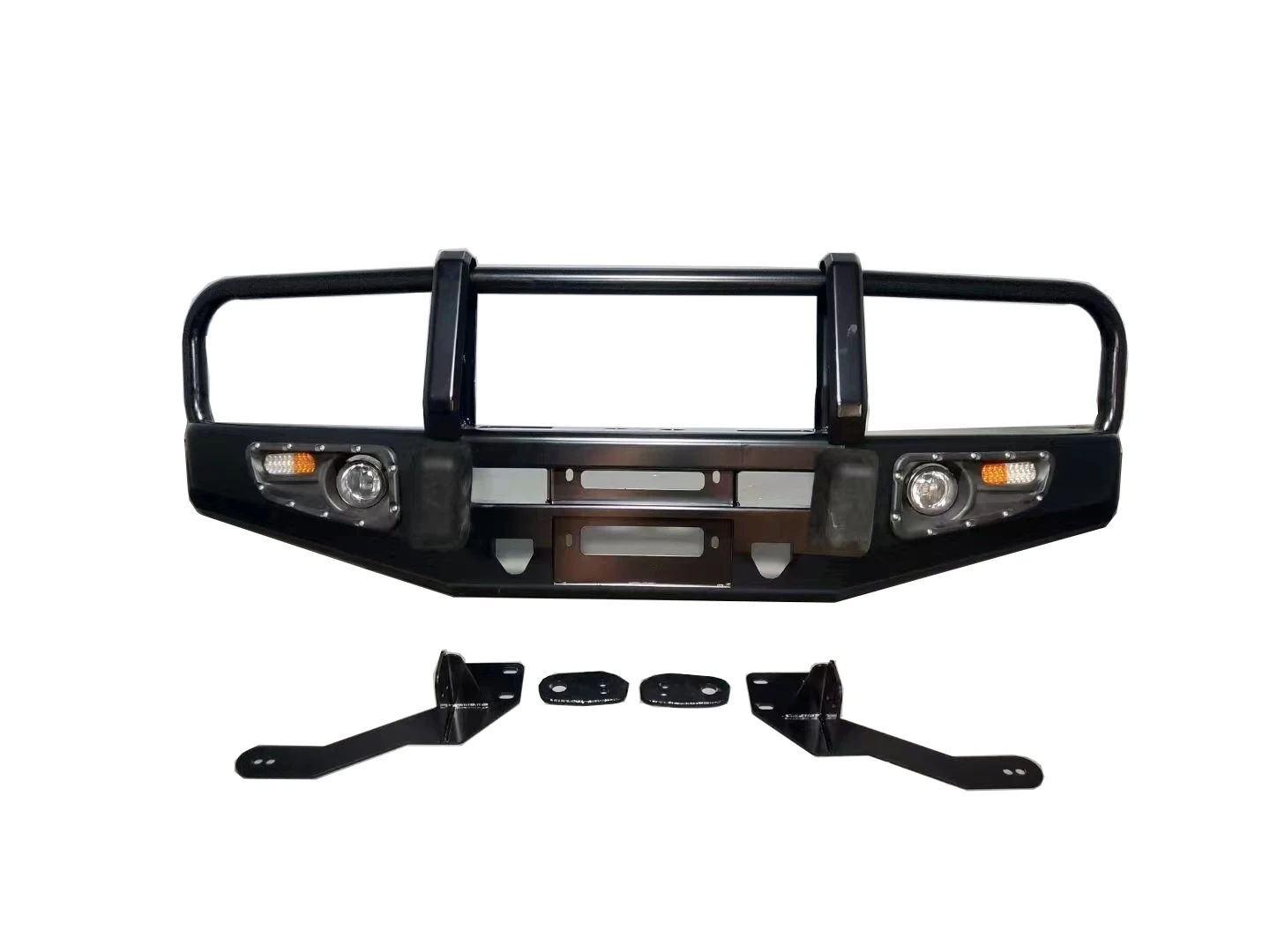 

Auto Accessories Heavy Duty Industrial Carbon Steel Bullbar Front Bumper Rear Bumper Side Steps for Mitsubishi Pajero V73 V77