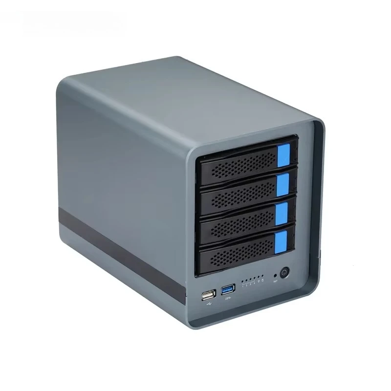 

Qotom Q31051DS Core i5 10-го поколения 10210U Comet Lake Quad Processor 4 HDD 2 SSD NAS Сетевой корпус для хранения данных