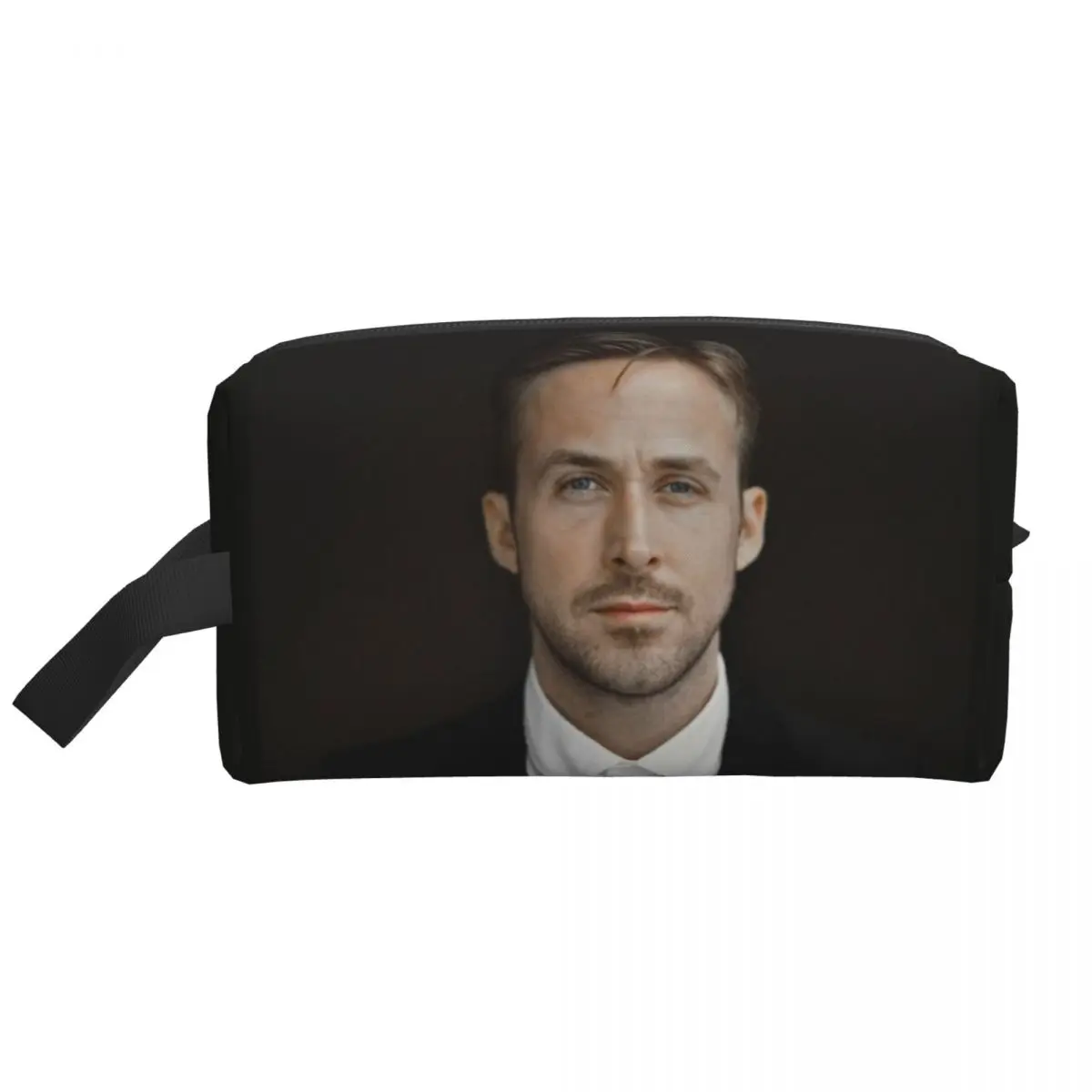 Canadian Actor Ryan Gosling Cosmetic Bag Women Cute Big Capacity Makeup Case Beauty Storage Toiletry Bags