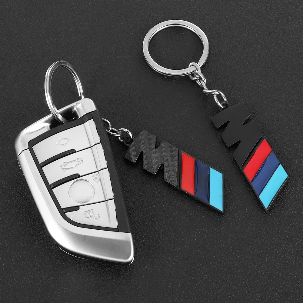 Metal Car Styling Keychain Key Chain Keyrings Key Holders for BMW X1 X3 X4 X5 E46 E90 F20 E60 E39 F10 M1 M2 M3 M5 M6 E87 M Power