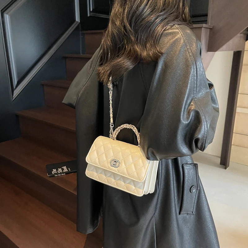 

Уникальная винтажная женская сумка через плечо — высококачественная минималистичная деловая сумка для отдыха с роскошной однотонной роскошкой