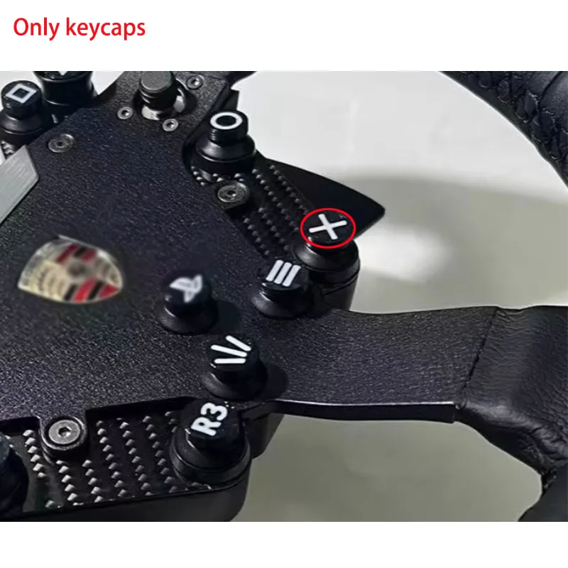 Odpowiednie do Fanatec Keycap PS Layout Xbox Layout Wymienne nakładki na klawisze Akcesoria Druk 3D DIY — zdjęcie produktu 5