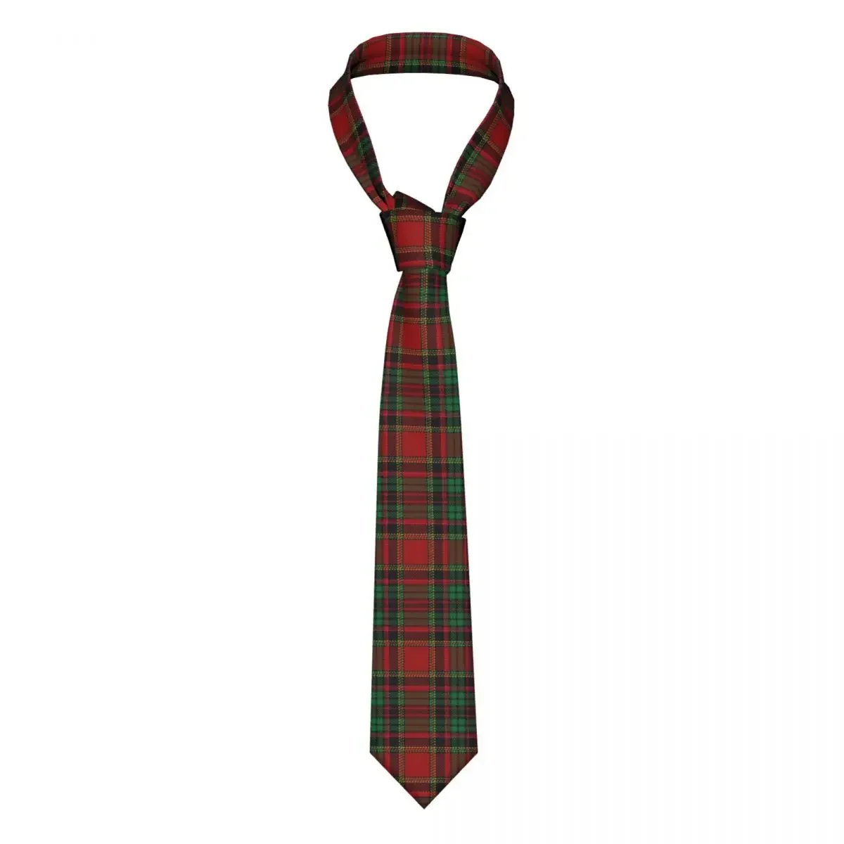 Casual Arrowhead Skinny Tartan Plaid Scottish Christmas Necktie Slim Tie For Men Man Accessories Simplicity  Party mal 