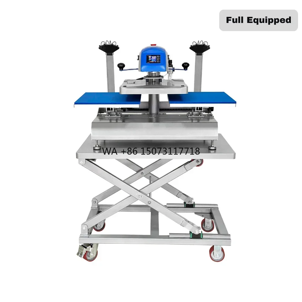 

Wholesales Pneumatic 16x20 Dual Station Heat Press Machines Automatic Sublimation Heat Press for T-shirts Printing
