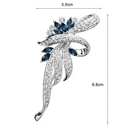 Popular Lapel Brooch Bauhinia Women Brooch Sturdy Delicate Charming Lady Brooch  Decoration