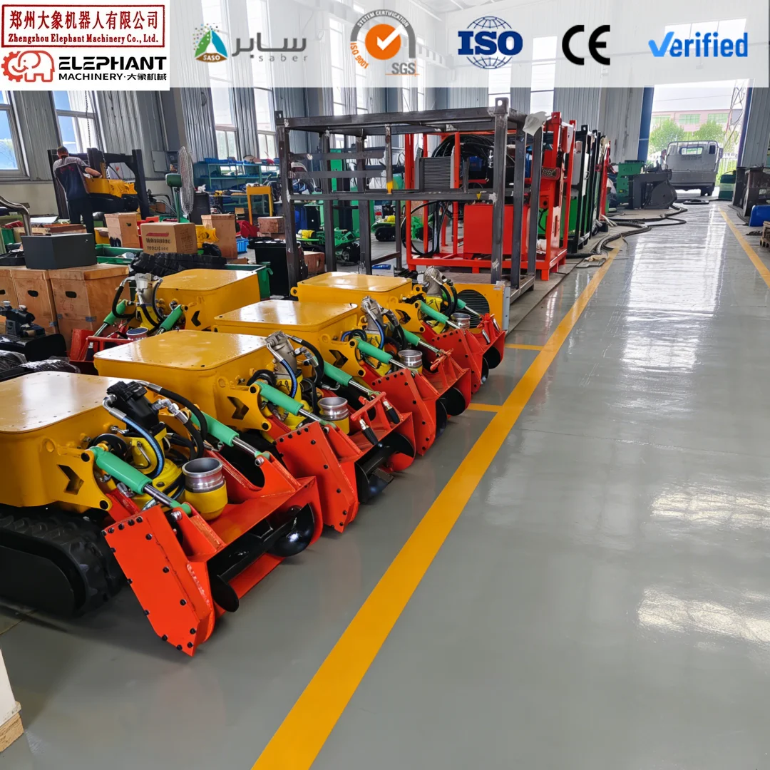 Hydraulic Dredging Machine Cleaning Robot for Underground Mining Sludge and Muck Stainless Steel Construction