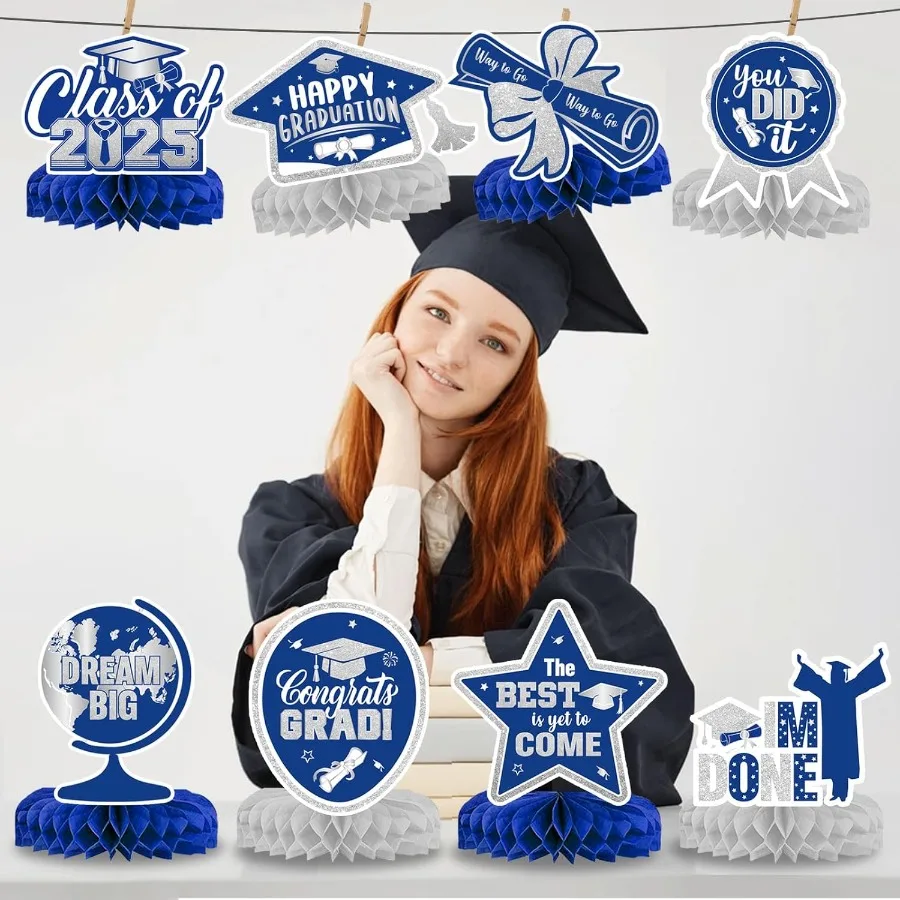 ของตกแต่งงานรับปริญญาปี 2025 ของประดับตกแต่งโต๊ะสำหรับงานรับปริญญาปี 2025 ของตกแต่งโต๊ะงานรับปริญญา ของตกแต่งงานเลี้ยงรับปริญญา