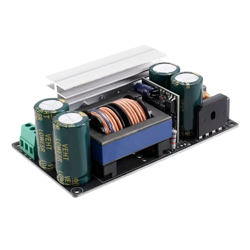 

A33T-600W для аудиопроектов, совместимая плата усилителя мощности LLC, импульсный источник питания, двойной выход постоянного тока, 45 В, цифровой усилитель «сделай сам»