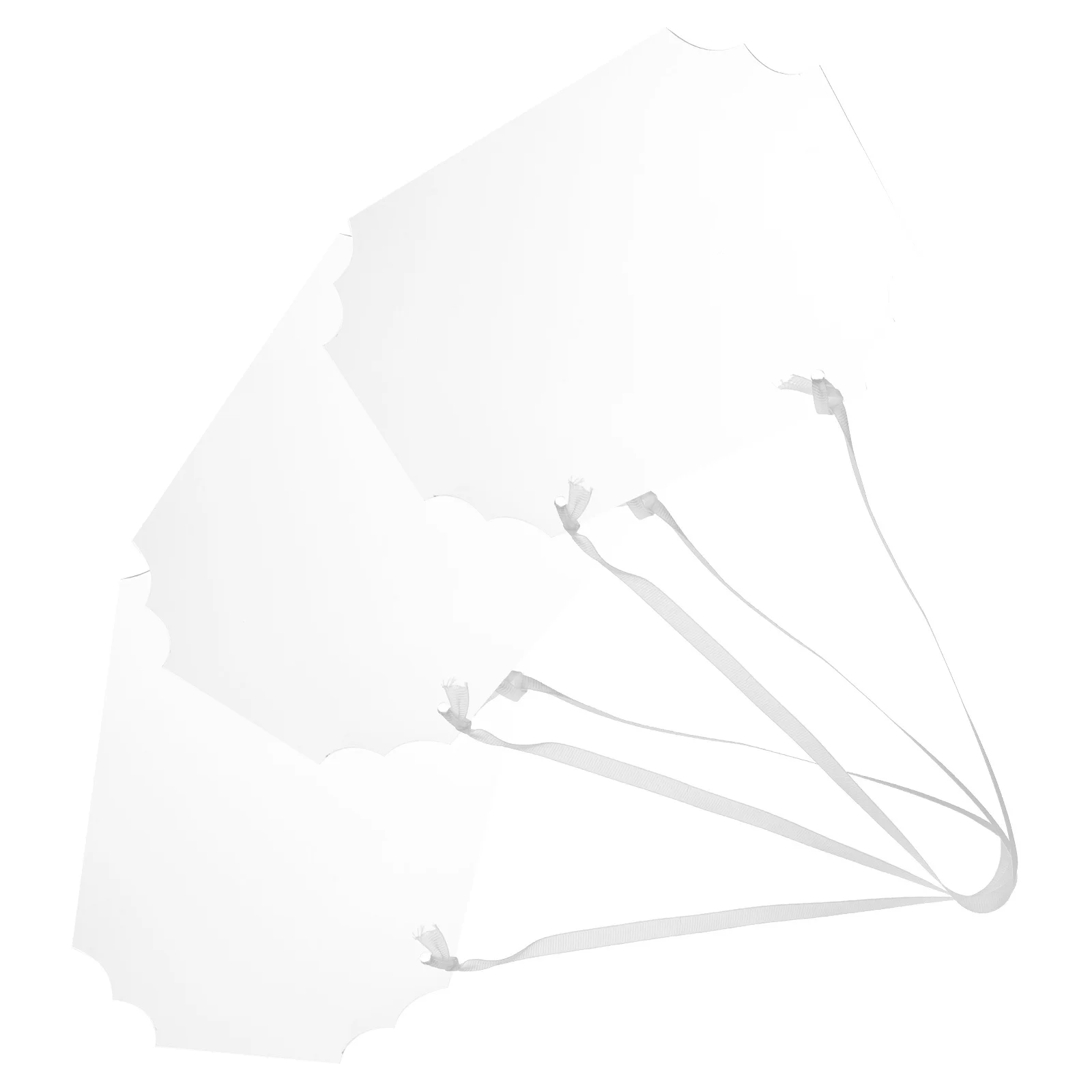 3 قطعة علامات السبورة الاكريليك شفافة فارغة DIY بها بنفسك لوحات الرسائل المعلقة السبورات الصغيرة مكتب المنزل التجزئة #4