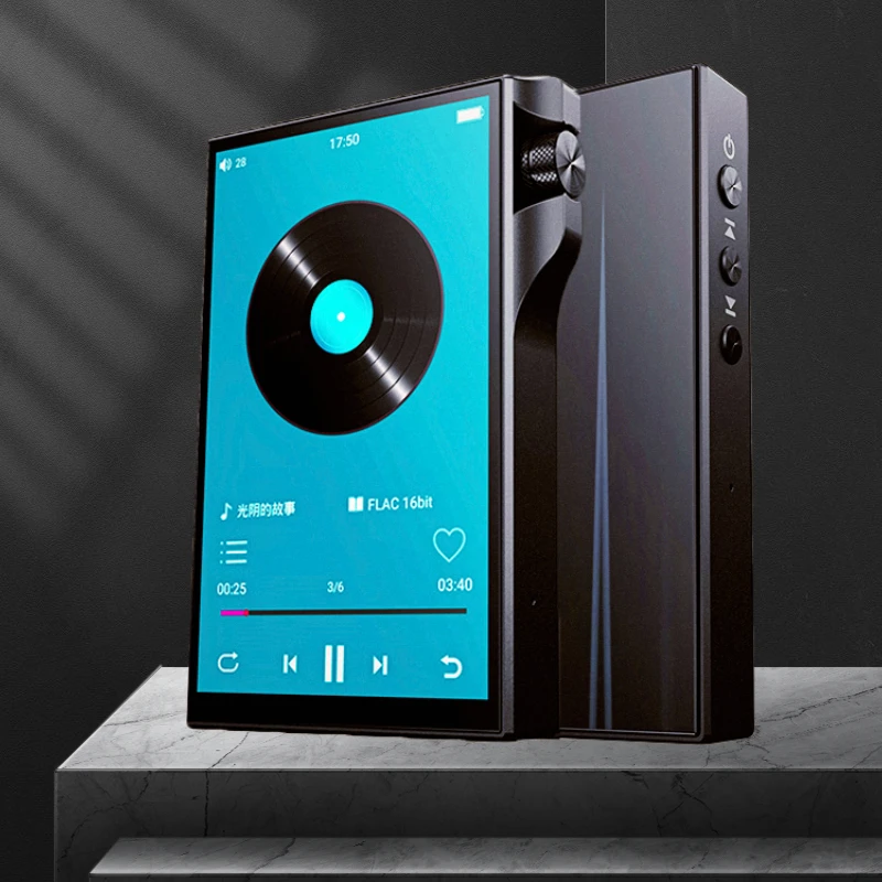 

Цифровой аудиоплеер Q8 HiFi DSD256 с большим сенсорным экраном, поддержкой lossless-аудио, встроенной памятью 16 ГБ и функциями MP3/DSD HiFi