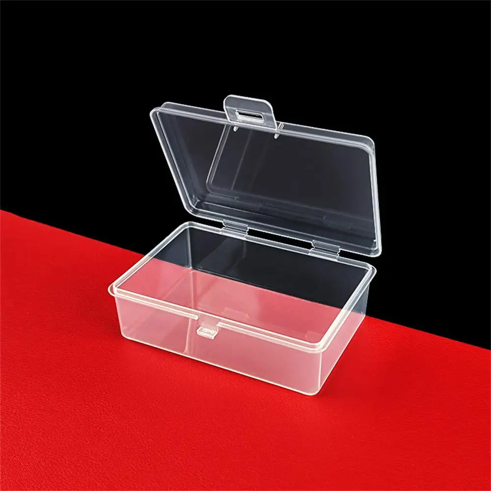 1~20PCS Dust-proof Storage Box Transparent Dustproof Tidy Your Desktop Home Storage Storage Box With Cover Food Packaging