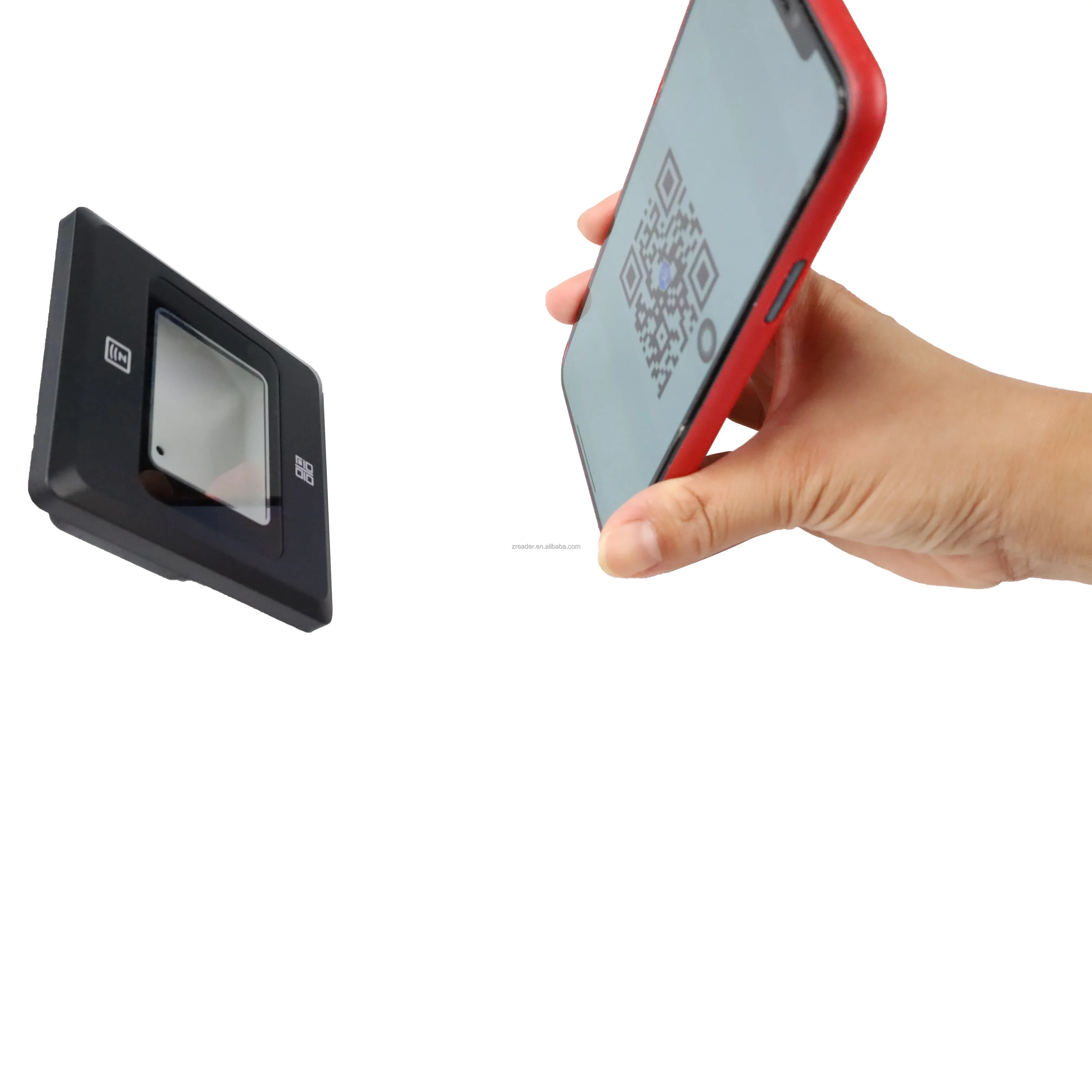 Outdoor Visitor All in One IC/NFC App Smart QR Code Access Control Card RFID Reader QR Code Reader Access Control System