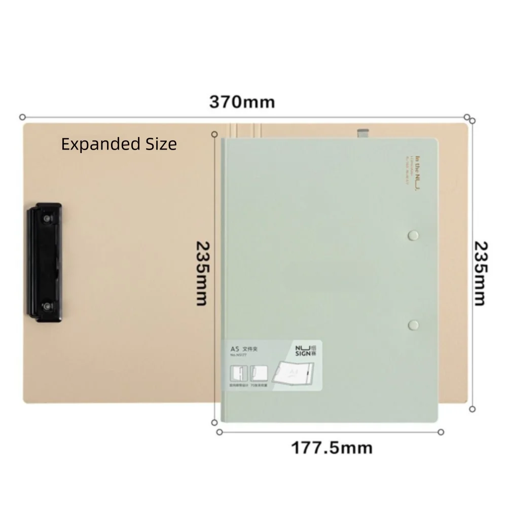 Gifts Portable Foldable Folders A4 To A5 Versatile Folding Board Folder Organize Artifacts File Contract Folders