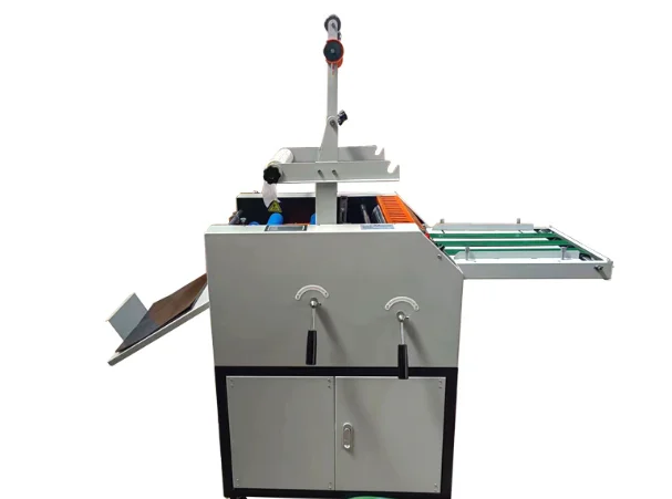 CG8403 380mm Automatic Thermal Laminator Machine Anti-Curl Auto Breaking Double Sided Roll Laminating Machine for Print Shop