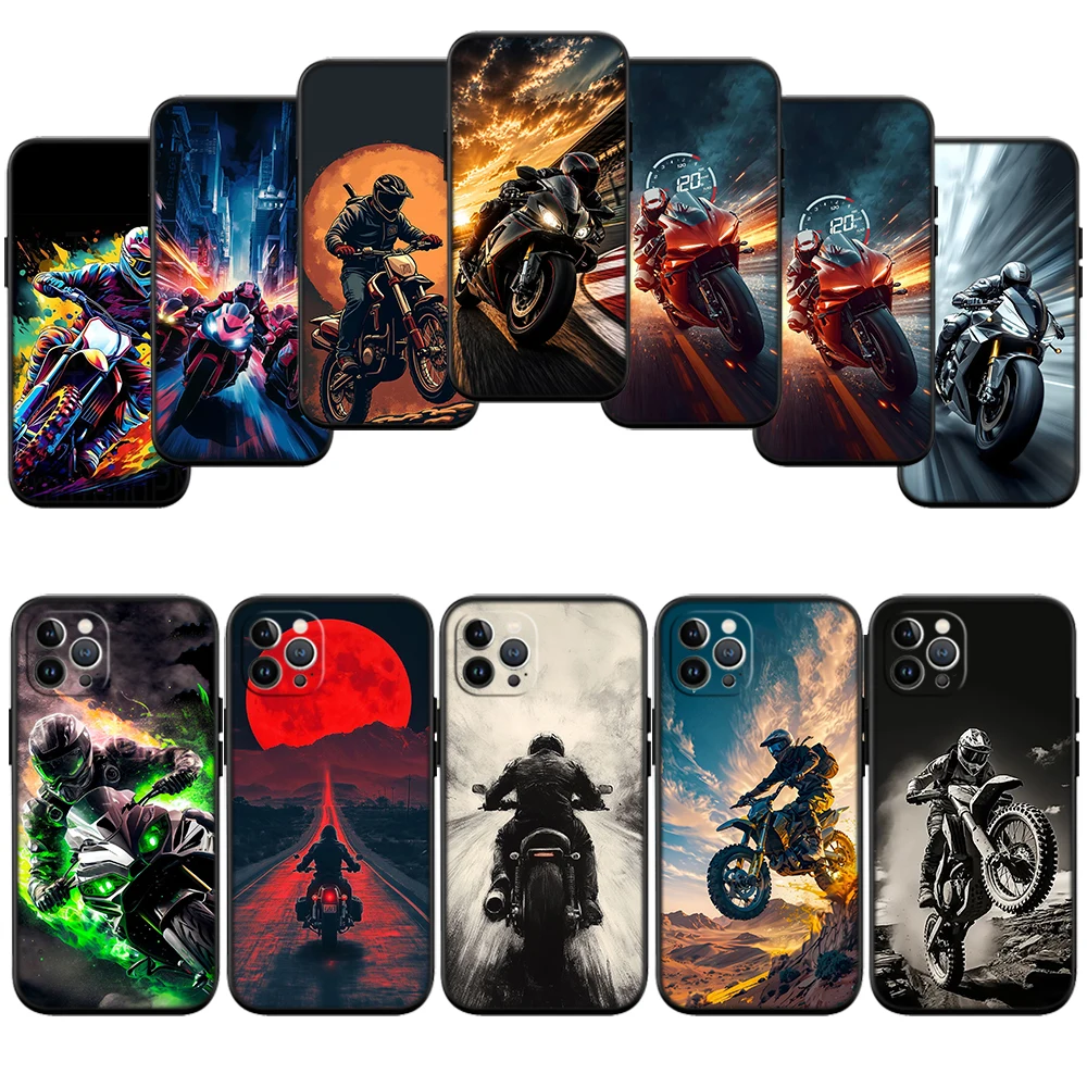 FR59 Motorcycle Racing Phone Case for Samsung Galaxy S20 S21 S22 Ultra FE Plus A21S A22 A24 A25 A26 A30 A30S A31