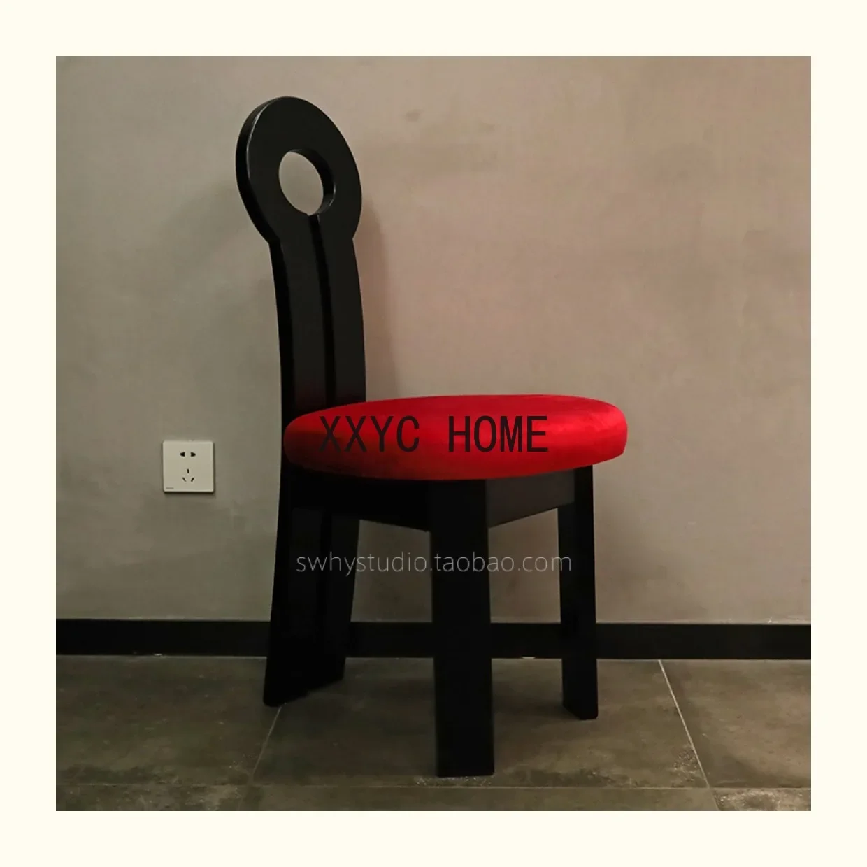 French Style Dining Chair Cosmetic Chair Retro Chair Home Dining Table