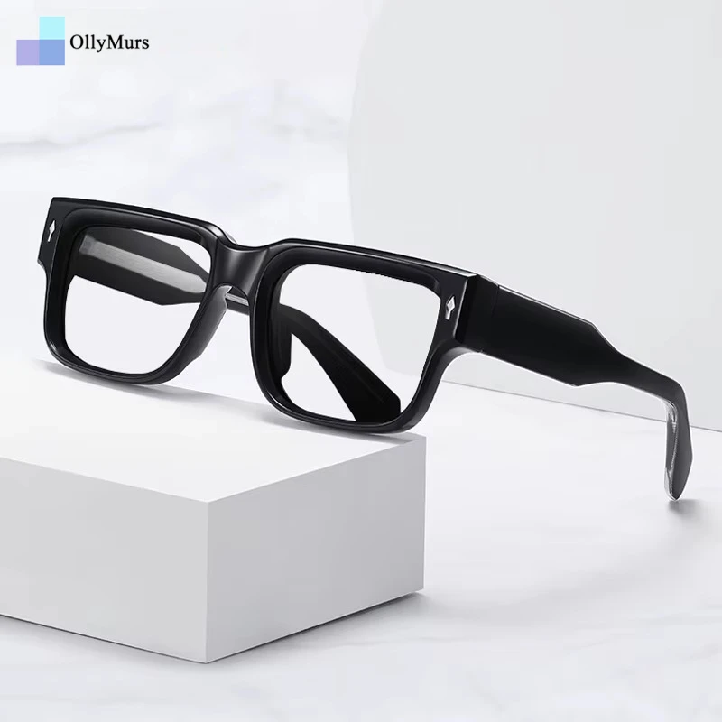 

OLLYMURS Glasses for Men Optical Lense With Prescription Lens Customize Woman Reading Eyeglasses Women Spectacle Reading Glasses