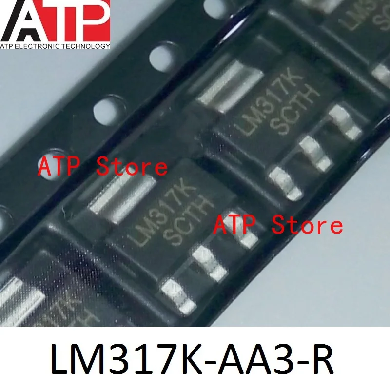 

100 шт./лот 100% новый оригинальный LM317K LM317K-AA3-R SOT-223 регуляторы напряжения микросхема