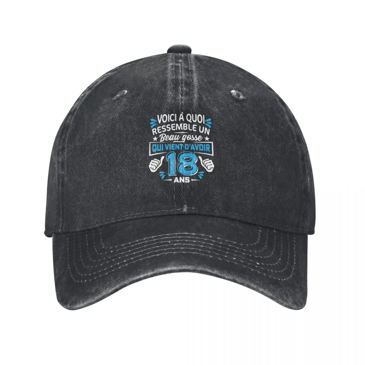 Cadeau Anniversaire Beau Gosse 18 ans Humour Ado Gar?on BG Baseball Cap Trucker Cap Mountaineering Women Beach Fashion Men's