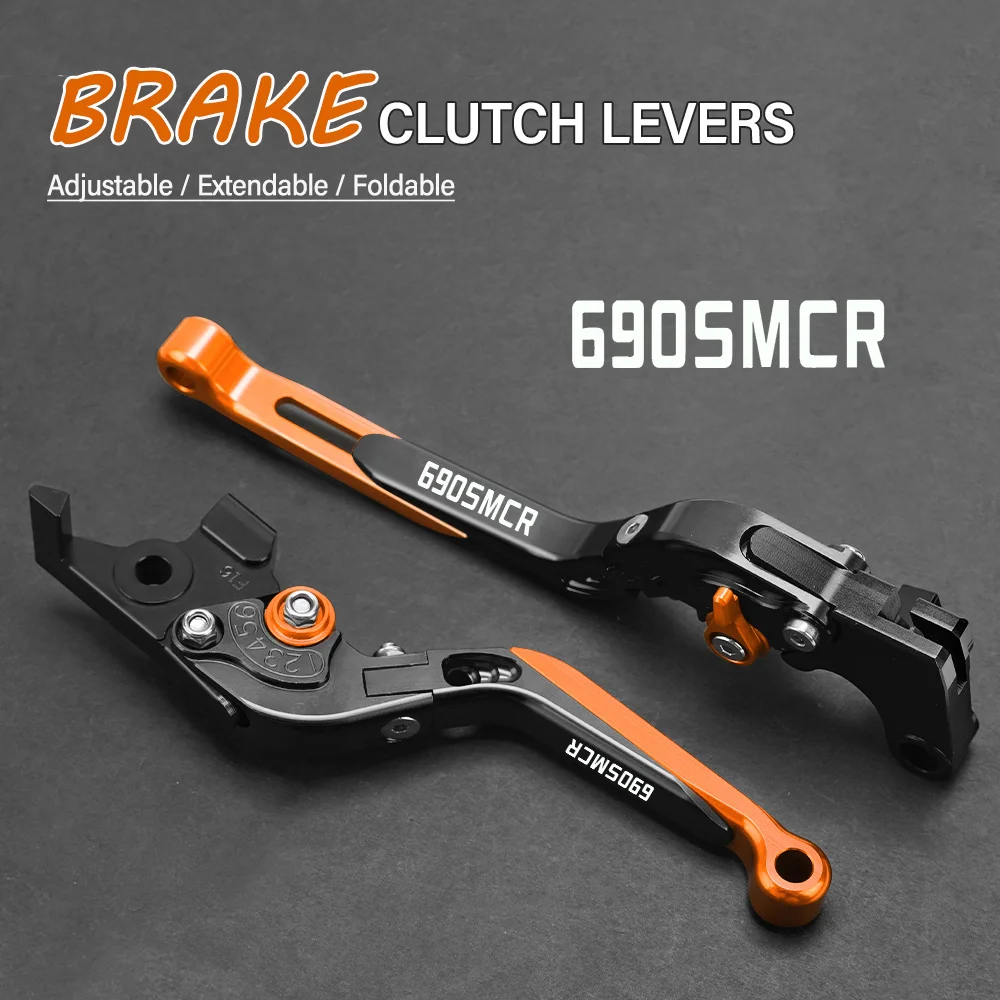 

FOR 690SMCR 690 SMCR 2008 2009 2010 2011 Motorcycle Hand Brake Clutch Adjustable Levers Handle Folding Extendable Lever Grips