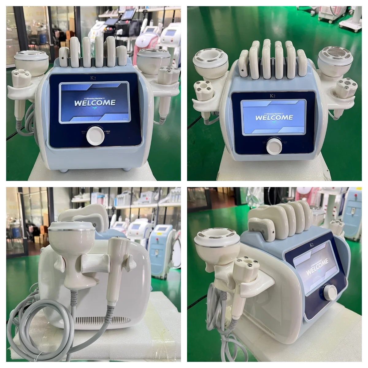 2027 New Upgraded K2 Venus Legacy Cavitation Cellulite Treatment Massage Multipolar Vacuum Fat Removal Lipo Lase Machine