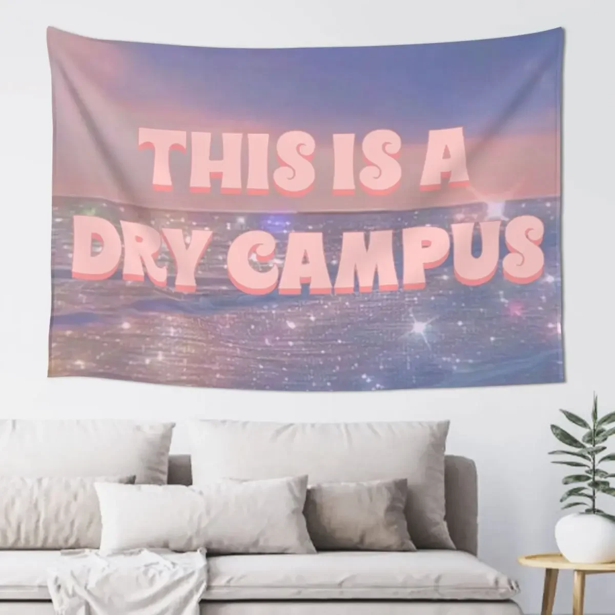 this is a dry campus Tapestry Home Decoration Accessories Room Decorations Aesthetics Wall Coverings Tapestry