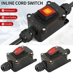 High Power Line Waterproof IP67 Ship Type Switch High Current 20A High Power Refitting and Installing Outdoor Wire Box