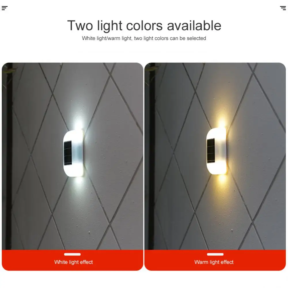 LED Solar Wall Lights Outdoor Solar Lamp Waterproof Motion Sensor Solar Powered Sunlight Street Light Garden