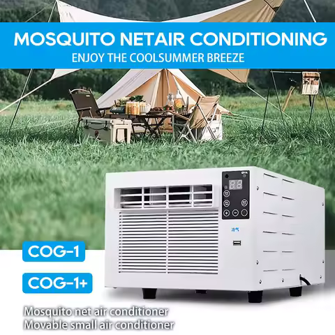 Tent Air Conditioner 110v/220v/50hz 550W/ Electric Portable Room Air Conditioner Mini Ac Travel for Caravan,Camper Accessories