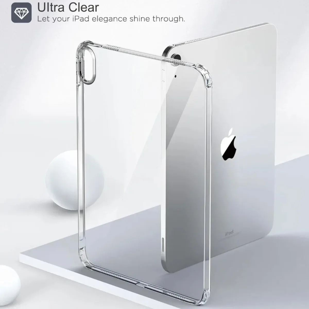 Clear Shockproof Case for iPad (A16) 11th Generation Soft TPU Ultra Slim Protective Tablet Cover For iPad 10th Gen 10.9 Inch