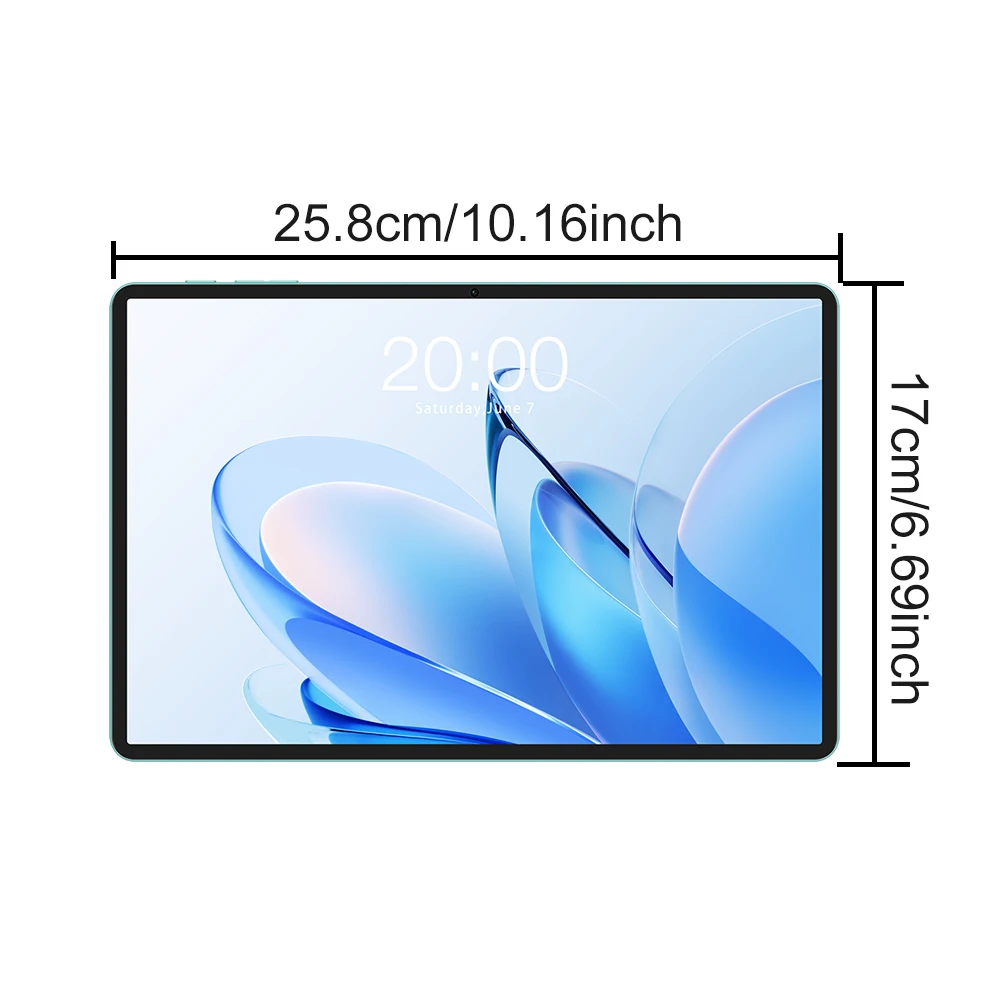 تابلت Teclast P50Ai (Allwinner A733 8-core/6GB RAM/128GB ROM/11inch/WIFI/7000mAh/Android 15) مع حزمة لوحة المفاتيح والملحقات