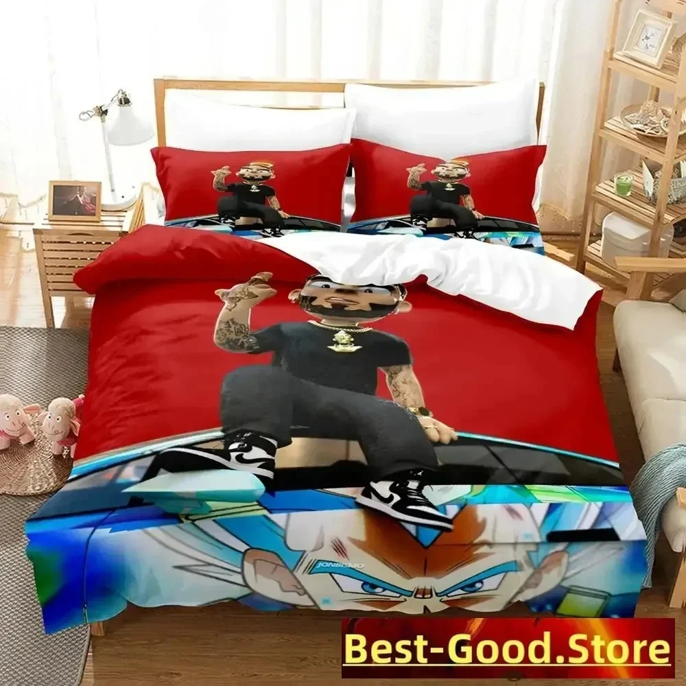 

2023 Anuel Aa Real Hasta La Bedding Set Printed Bed Set With Pillowcase Bed Duvet Cover Soft Single Double Queen Super King Size