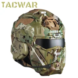 Assault Airsoft Helmet II with Mask Headset Anti-Fog Fan NV Stand Hunting Paintball casque Airsoft Equipment