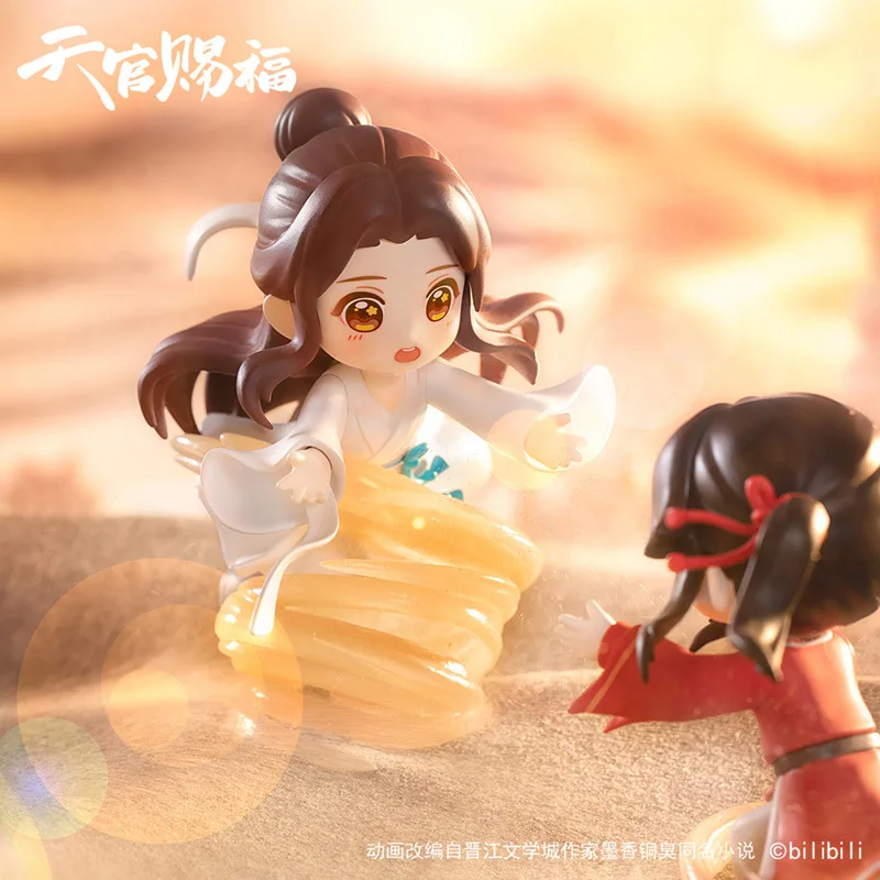 Tian Guan Ci Fu Figures Anime Blind Box Meet You Series Xielian Huacheng Model Dolls Action Figure Mysterious Box Children Gifts