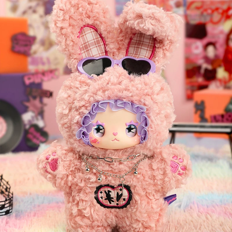 

LOVELY EMMA Punkera Series Plush Blind Box Guess Bag Mystery Box Toys Cute Anime Figure Doll Desktop Ornamentsdel Girls Gift