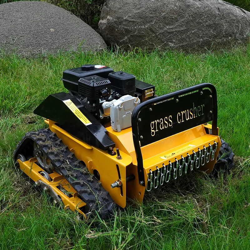 Customized Zero Turn Remote Control Lawn Mower Multi-Functional Robotic Flail Crawler Self-Propelled 