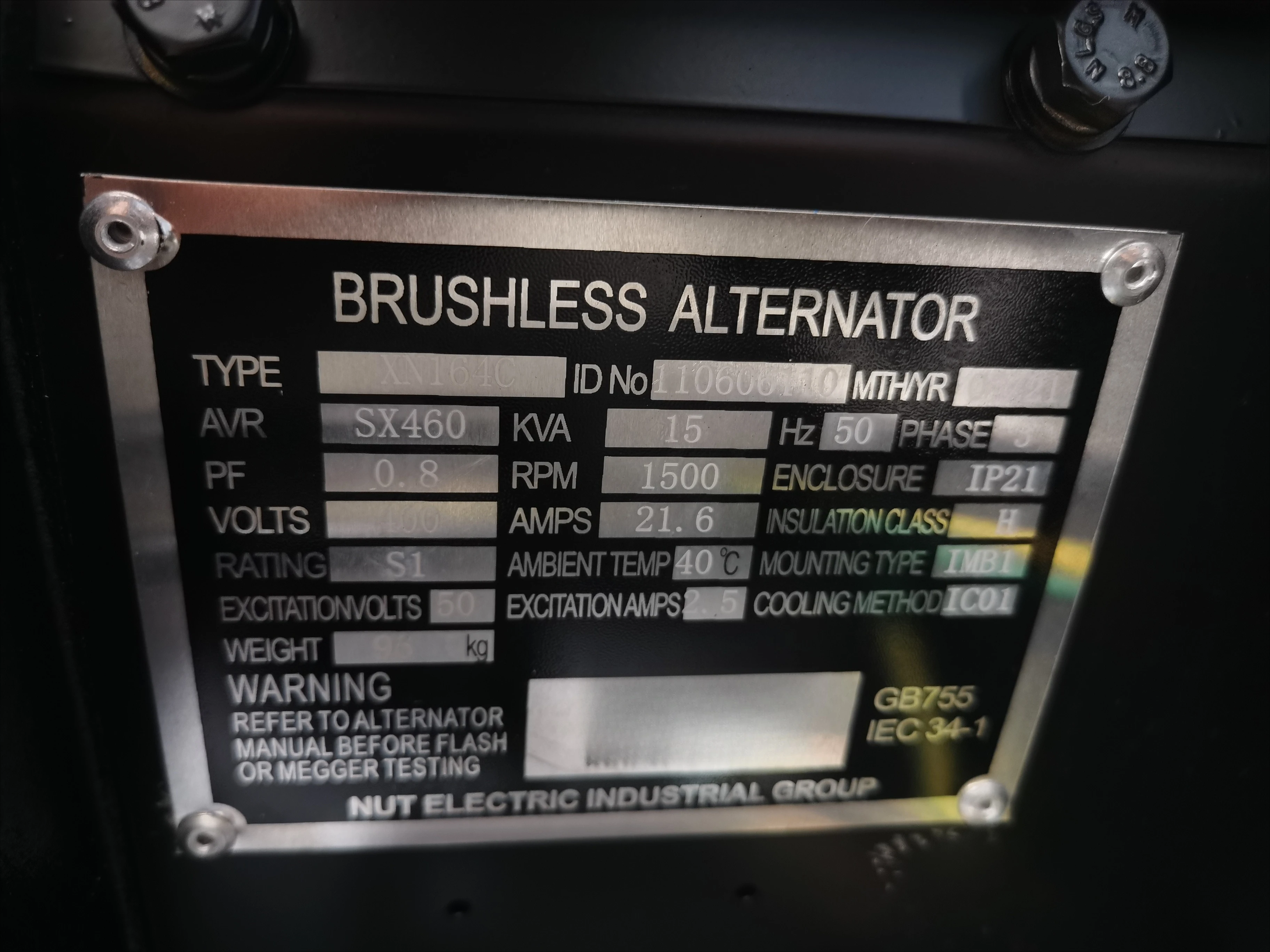 Nut 15KVA High Quality Generator Silent Generators Home Generator fordiesel