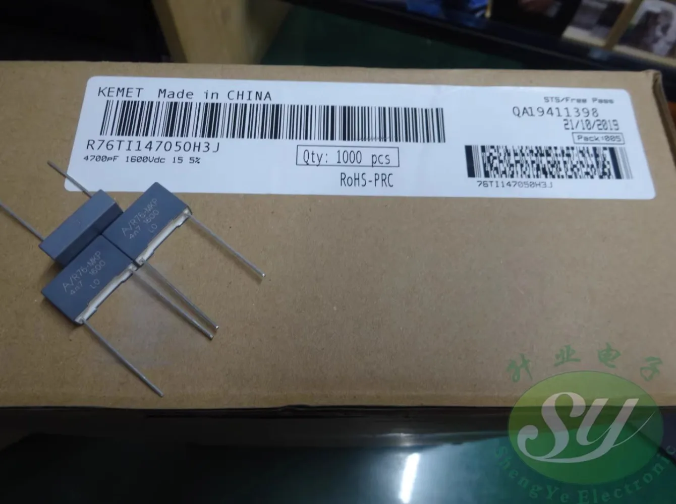 

10PCS AV R76 0.0047uf/1600V 4.7nf 4700pf 4n7 472 New film capacitor