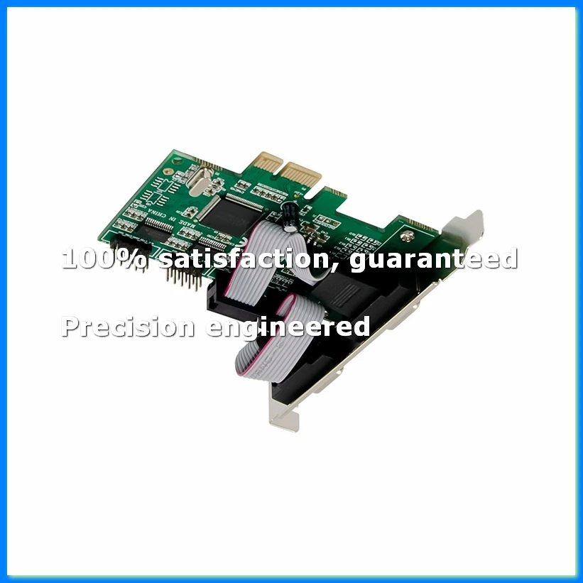 Expansion Card ST310 PCIe X1 CH384L 4S DB-9 Pin RS232 COM Port Multi-Function Convenient Expansion Card-A63M
