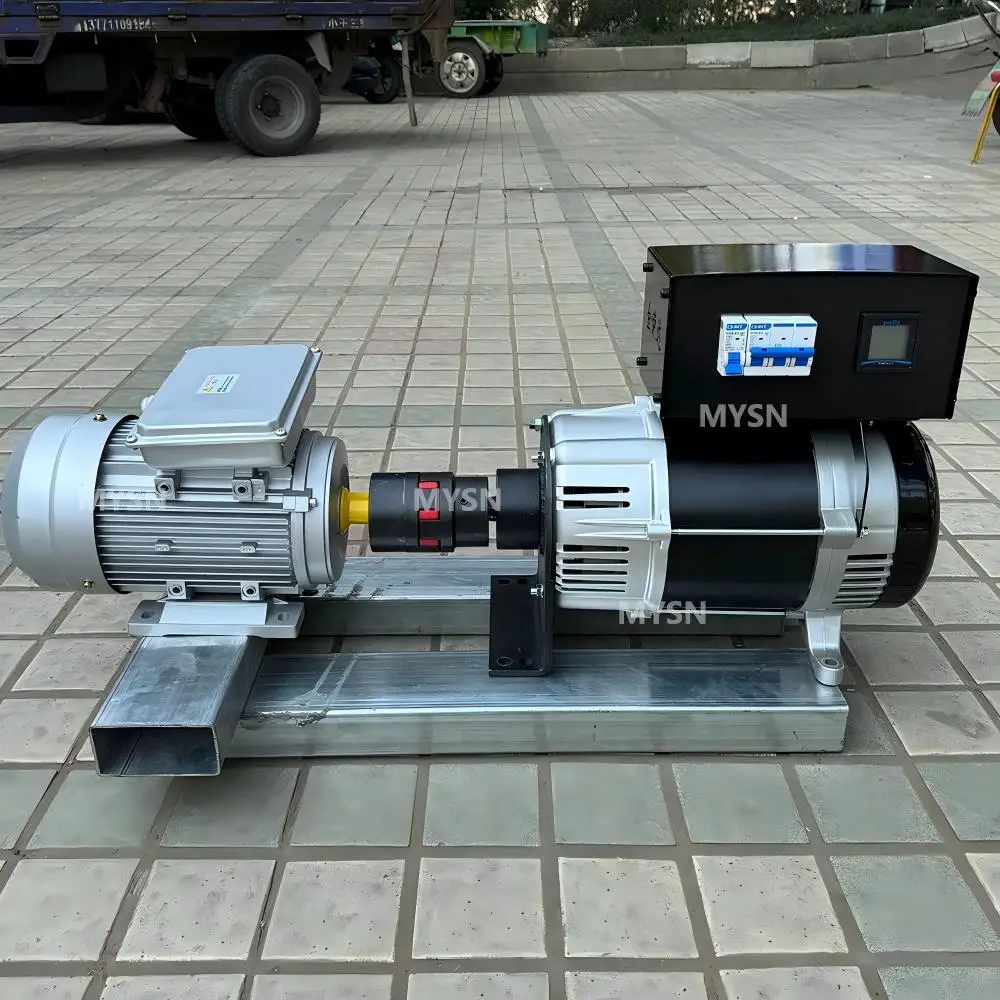 50KW 30KW 20KW AC Permanent Magnet Generator 220V 380V High Power Generators Free Energy Dynamo for Home Use or Diesel Engineine