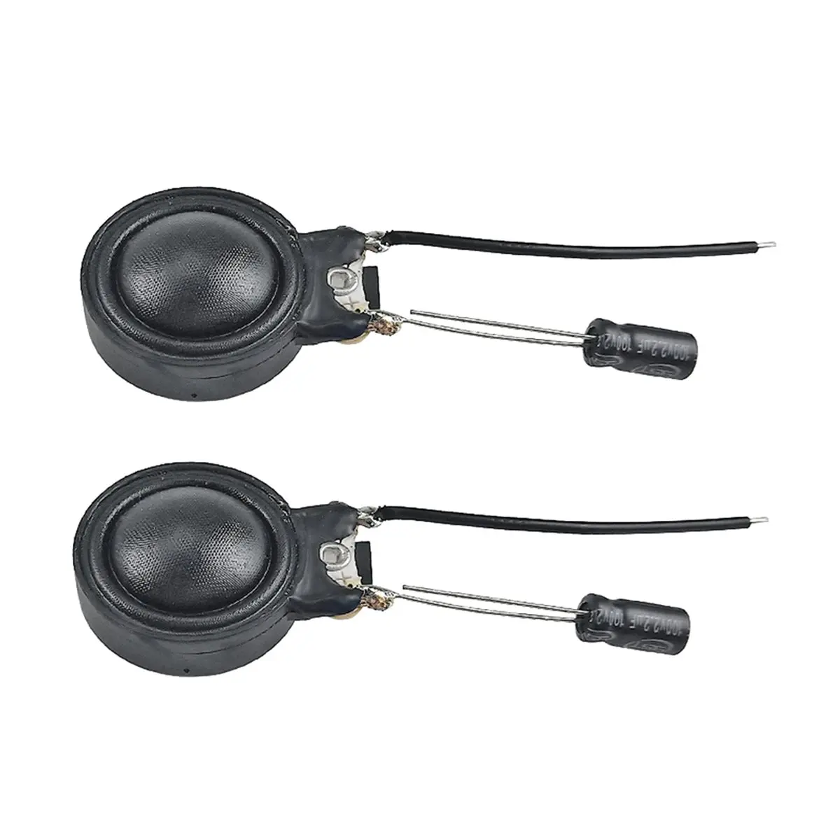 DT90 New 2pcs 22mm Silk Membrane Treble Dome Tweeter 8ohm 10W Speaker Intelligent Audio Smart Audio Speaker