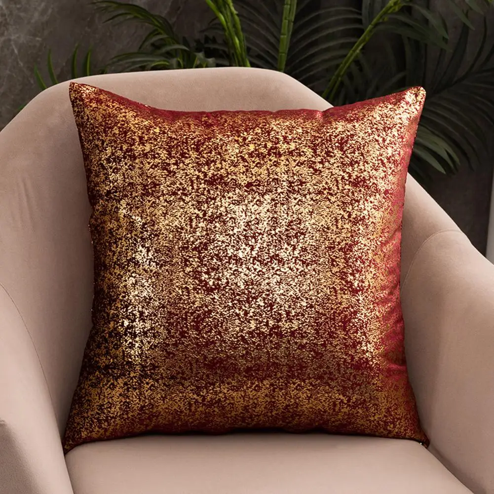 

Decorative Throw Pillow Cover Soft Durable Square Throw Pillow Cover with Hidden Zipper for Easy Maintenance Decorative for Home