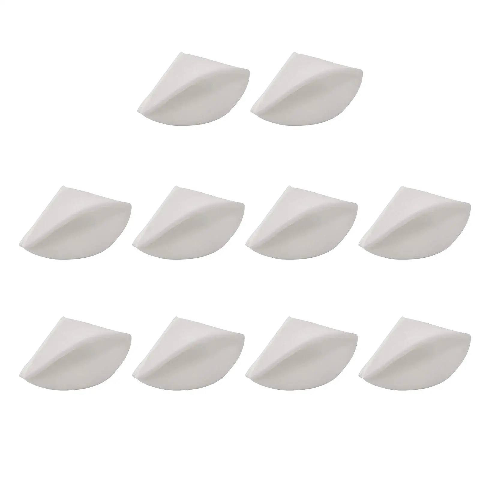 Válvulas de escape de filtro de papel cónico, sistema de ventilación de baño, filtros de aire acondicionado reutilizables, reemplazo de filtros de aire, 10 piezas