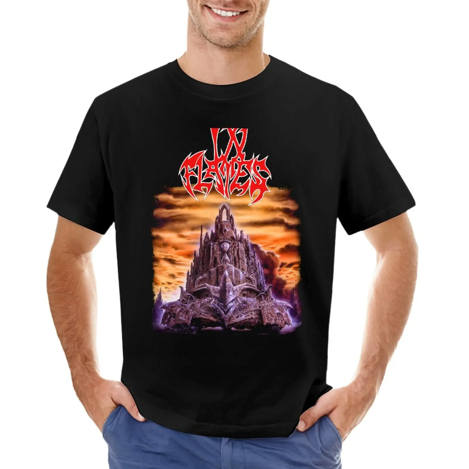 In Flames - The Jester Race T-Shirt quick drying t-shirt T-shirts for men cotton