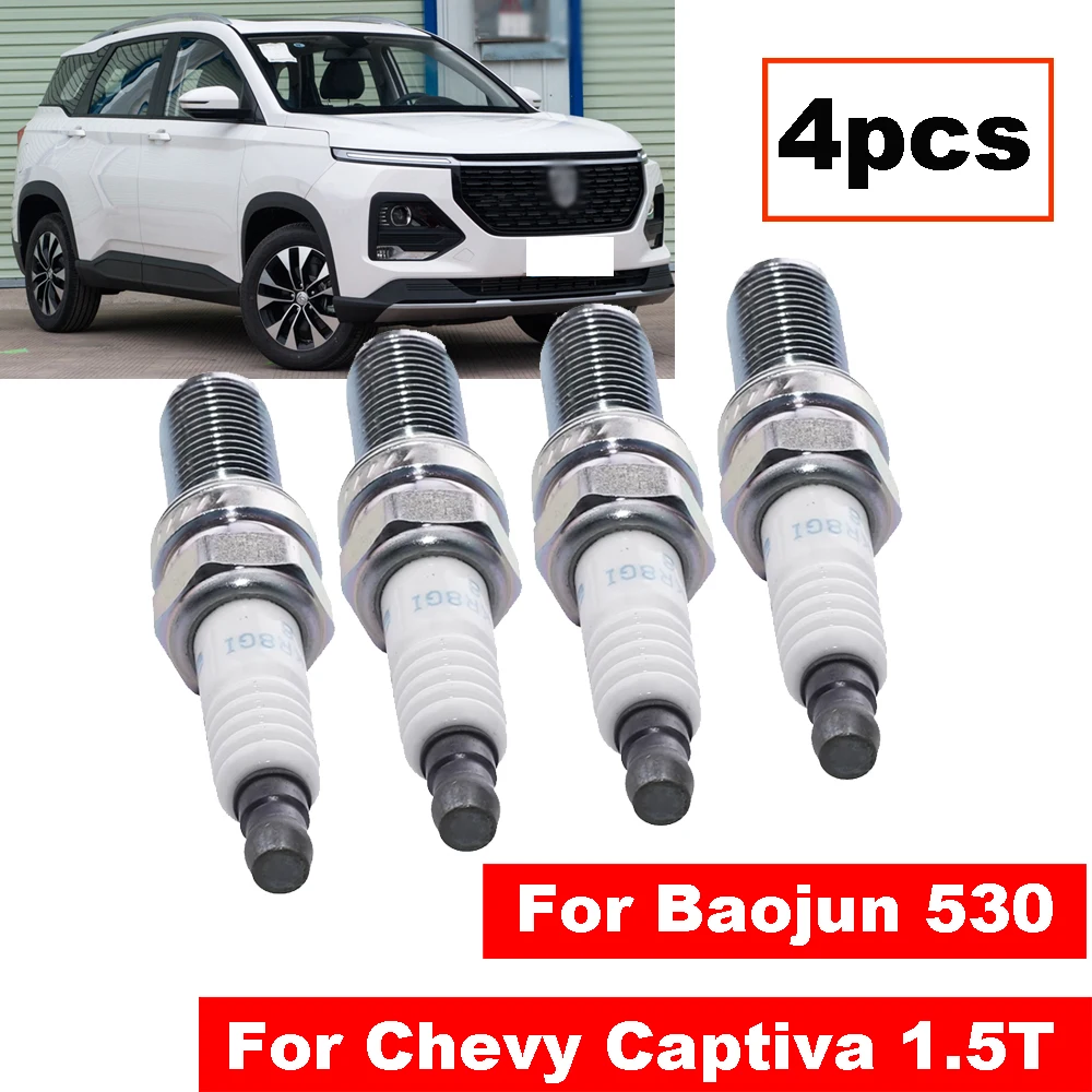 

Spark Plugs For Chevrolet Captiva 1.5T 2018-2023 Baojun 530 730 560 RC-5 RS-3 Wuling Victory Hongguang S3 24563743 Spare Parts