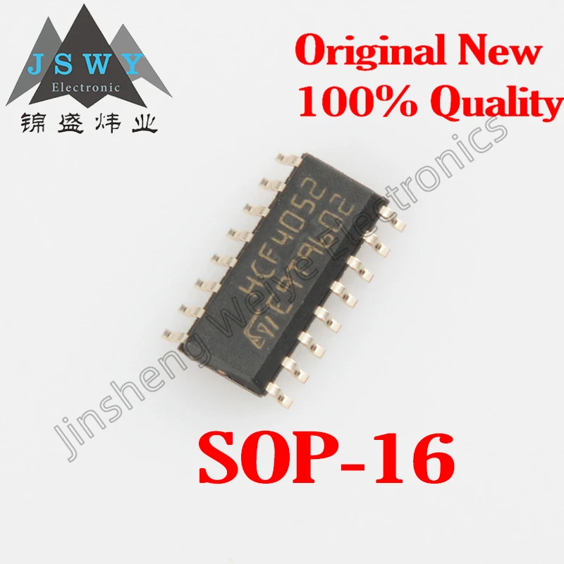 

(20/100 pieces) HCF4052M013TR HCF4052 SOP-16 Dual 4 Channel Multiplexer Electronic Components Signal Chip Original Fast Delivery