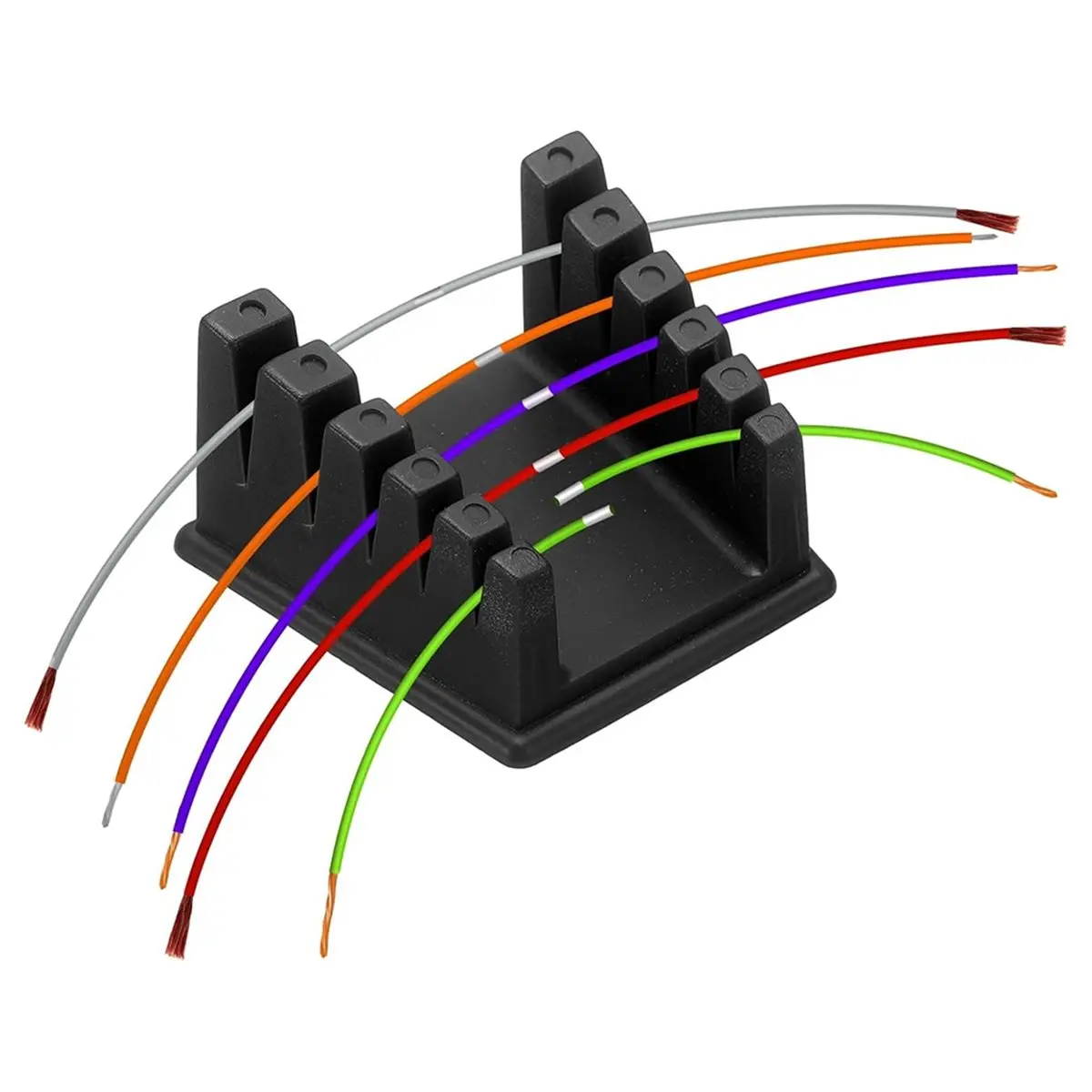 Wire Holder for Soldering Plastic Soldering Stand Helping Hands Soldering Station Clamp 5 Slots for Various Size Wire