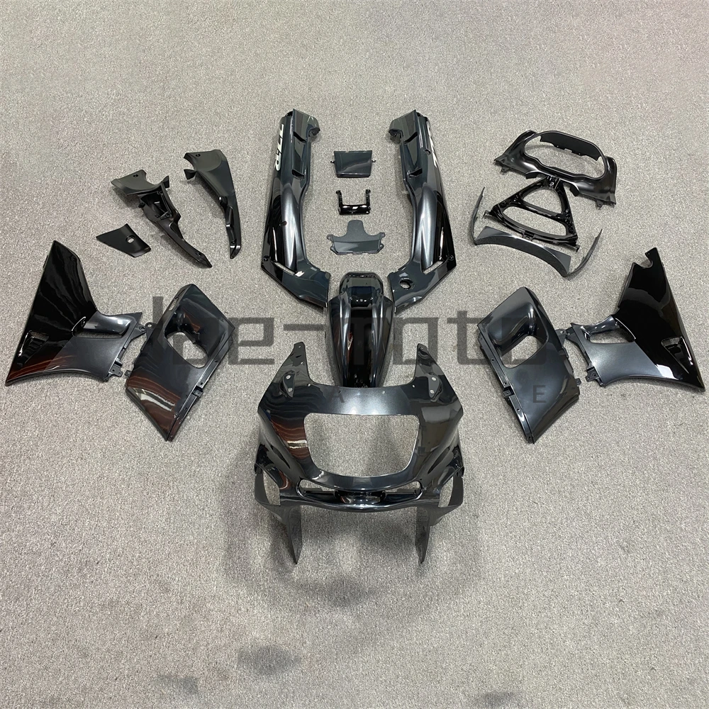 For ZX-6E ZZR400 1993-2007 ZZR600 1998-2003Injection ABS Plastics Full Fairings Kit Mold Replace Accessories Black C